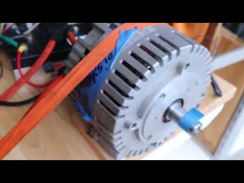Bench-testing brushless DC Motor and RoboteQ controller