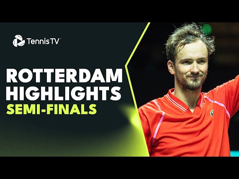 Medvedev Faces Dimitrov & Sinner Locks Horns With Griekspoor | Rotterdam 2023 Highlights Semi-Finals