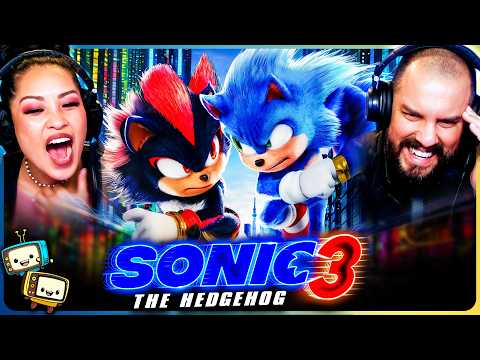SONIC THE HEDGEHOG 3 Movie Reaction! | First Time Watch | Ben Schwartz | Jim Carrey | Keanu Reeves