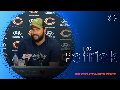 Lucas Patrick on Poles: 'He gets what it takes to build a strong offensive line' | Chicago Bears video clip