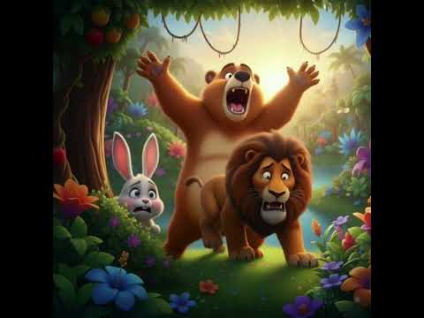 🐻 जंगल की सच्ची दोस्ती | 3D Cartoon Moral Story in Hindi | AI Animated Kahani for Kids #shorts 💯🥀🥰🙏💕