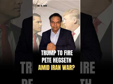 <strong>Trump</strong> to Fire Pete Hegseth Amid <strong>Iran</strong> War? #<strong>iran</strong> #iranwar #<strong>trump</strong> #petehegseth #hegseth #impeachment