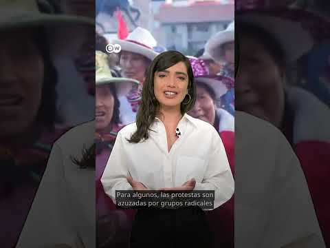 ¿Quién está detrás de las protestas en Perú?