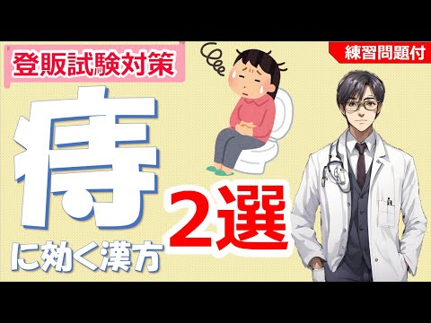 【薬剤師が解説】痔に効く漢方2選【登録販売者試験対策】～漢方シリーズ～