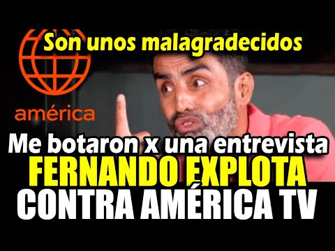 Fernando Llanos hace fuerte reclamo tras despido de América TV: No falté ni el día que muri0 mi mamá
