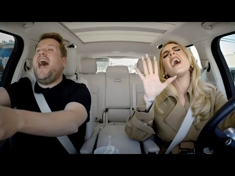 James Corden se despide de las entrevistas en el auto y Adele protagoniza uno de sus últimos carpool