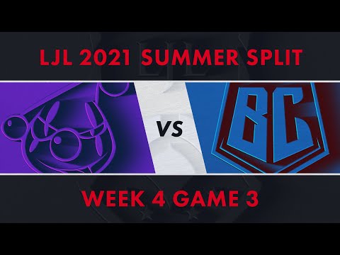 RJ vs BC｜LJL 2021 Summer Split Week 4 Game 3