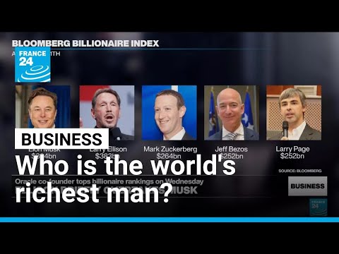 Oracle co-founder Ellison briefly overtakes Musk as world's richest man • FRANCE 24 English