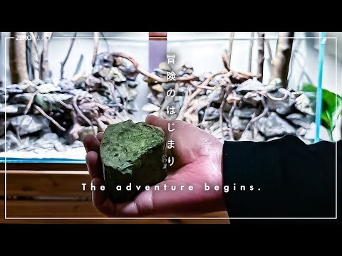 絶景を作るプロセス。軽井沢「白糸の滝」からヒントを得ることに　/aquarium/120cm/vlog/