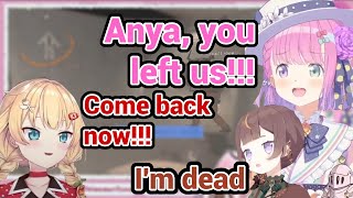 Luna Laughing at Calli but then got Instant Karma, Anya got Rare Event