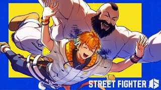 【ストリートファイター6】板ザンコーチに教えて頂くウサミサイクロン【宇佐美リト/にじさんじ】