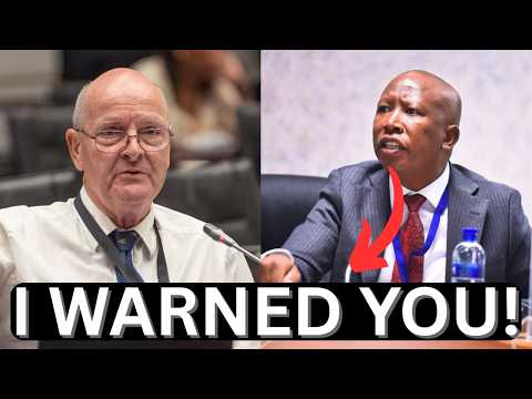 BREAKING! Malema Teaches Paul O’Sullivan a Brutal Lesson During Heated Committee Clash Today