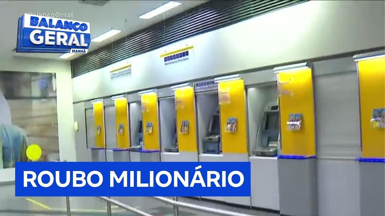 Ladrões sequestram funcionárias e roubam mais de R$ 1 milhão de agência bancária na Grande São Paulo