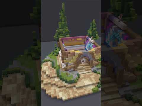 【マイクラ】Colorful House！　 #shorts  #マイクラ #minecraft #minecraftshorts