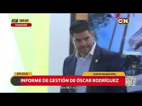 Informe de Gestión de Óscar Rodríguez