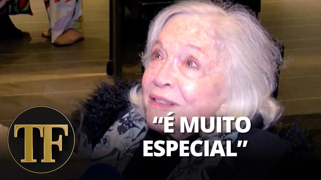 Nathalia Timberg se emociona ao falar do retorno ao teatro com quase 96 anos