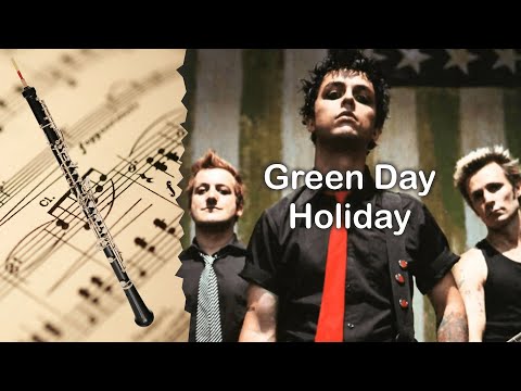 ? Partitura Green Day - Holiday Oboe