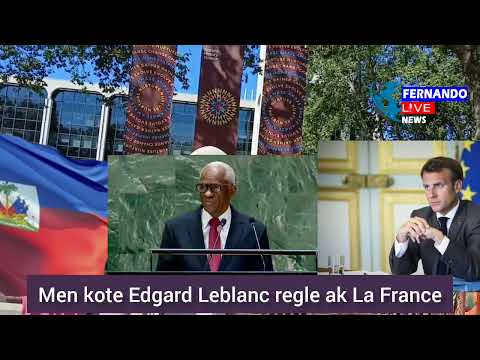 Men jan Edgard Leblanc salage Emmanuel Macron...