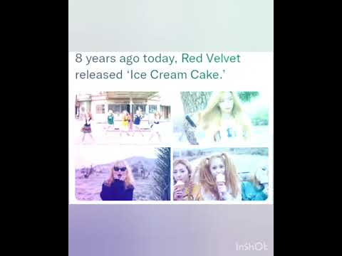 8 years ago today, Red Velvet released ‘Ice Cream Cake.’