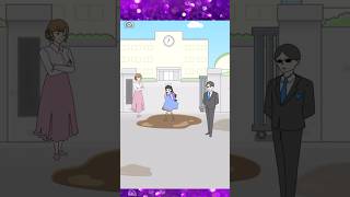 【お嬢さま回避】水たまり回避せよ🕳💧学校に行けない【Young lady avoidance 】 #ゲーム #ゲーム実況 #shorts