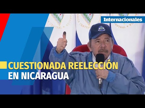 Ortega es reelegido a un quinto mandato con sus rivales opositores presos