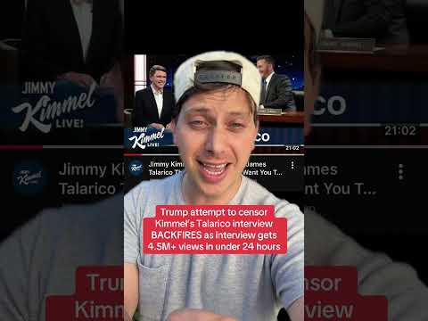 Trump’s Kimmel <strong>Attack</strong> Just BACKFIRED