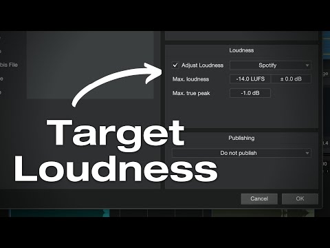 Target Loudness in #StudioOne