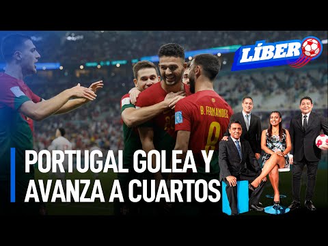 Portugal no necesitó a 'CR7': clasificó a cuartos con hat-trick de Gonçalo Ramos | Líbero