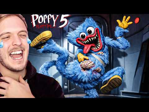 LES MOMENTS LES PLUS DRÔLE DE POPPY PLAYTIME CHAPITRE 5 ! 😂 ( à mourir de rire )