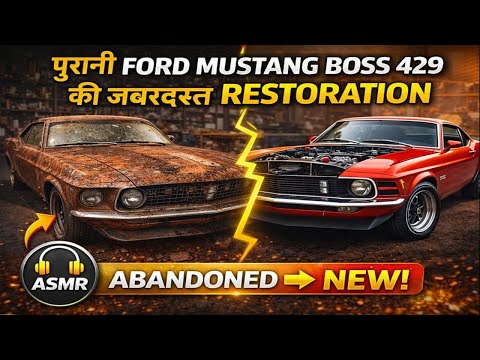 Purani Ford Mustang Boss 429 Ki Zabardast Restoration | ASMR