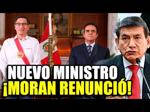 ¡TERRIBLE! MARTIN VIZCARRA JURAMENTA A NUEVO MINISTRO TRAS LA RENUNCIA DE MORAN EN PLENA PANDEMIA