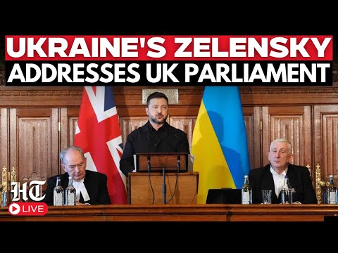 Zelenskyy Addresses UK Parliament LIVE: Amid Global Tensions | Ukraine War Update & Urgent Appeal