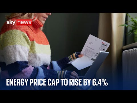 BREAKING: Energy price cap to rise by 6.4% in April
