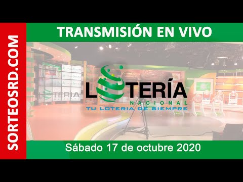 Loteria Nacional Gana Más en VIVO   / Sábado 17 de octubre 2020