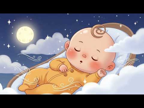 3 Stunden Schlaflieder mit weißem Rauschen 💤 Sanfte Musik zum Einschlafen von Babys ohne aufzuwachen