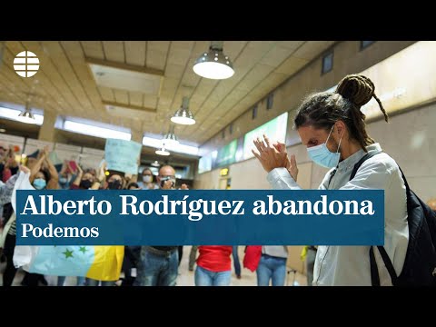 Alberto Rodríguez abandona Podemos: Haré todo lo que esté en mi mano jurídicamente