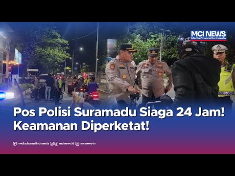 Video thumbnail Pos Polisi Suramadu Siaga 24 Jam Keamanan Diperketat