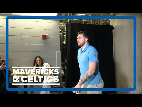 NBA Finals: Mavericks and Celtics players arrive at the American Airlines Center before Game 4