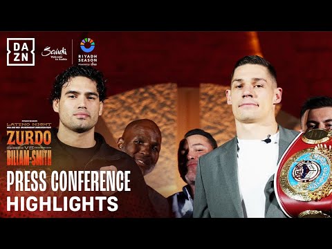 PRESS CONFERENCE HIGHLIGHTS | GILBERTO ‘ZURDO’ RAMIREZ VS. CHRIS BILLAM-SMITH PRESS CONFERENCE LIVE