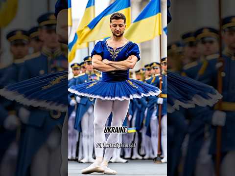 Countries as presidents ballerinas #aiart#countries#midjourney