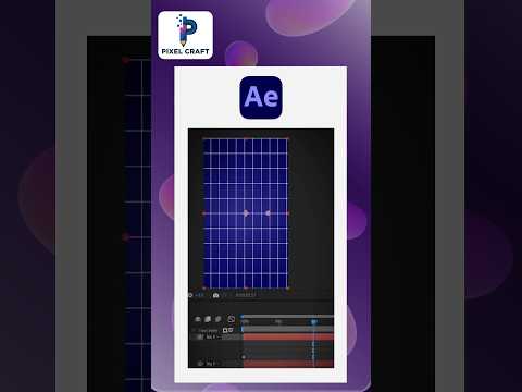 Create Stylish Grid Effect in After Effects!Quick & Easy Tutorial for Beginners 💻✨#AEGridEffect