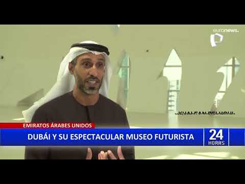 Dubai: crean museo futurista descrito como el edificio más hermoso del mundo