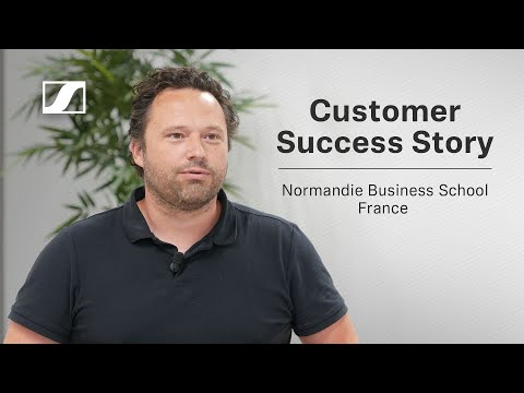 Sennheiser Customer Success Story | EM Normandie Business School France