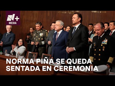 AMLO celebra que ministra Norma Piña se quedara sentada - Bien y de Buenas