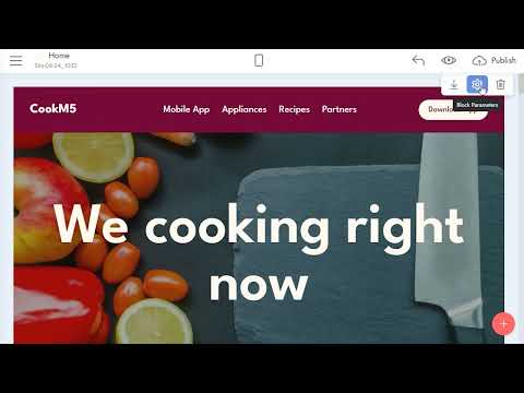Mobirise Online Website Theme | CookM5