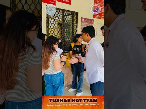 Join Tushar abvp #abvp #shyamlalcollege #collegetour #shorts #viral