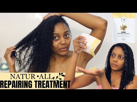 REPAIRING ICE CREAM TREATMENT from NATURALL CLUB
