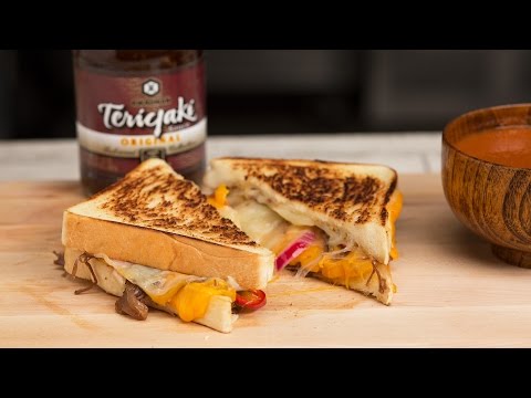 Short Rib Grilled Cheese & Ginger Tomato Soup