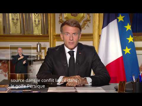 Emmanuel Macron : «Le pays a besoin d'ordre, d'apaisement, <strong>et</strong> pas d'une escalade»