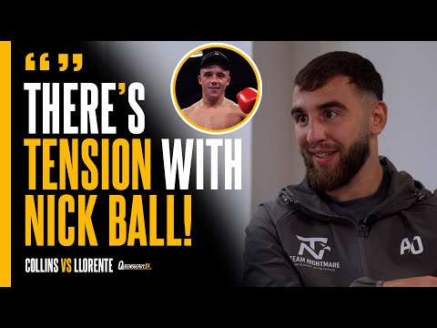 Nathaniel Collins RAW on INTENSE Nick Ball encounter & upcoming homecoming clash 🔥